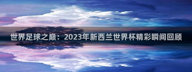2026世界杯直播免费观看：世界足球之巅：2023年新西兰世界杯精彩瞬间回顾